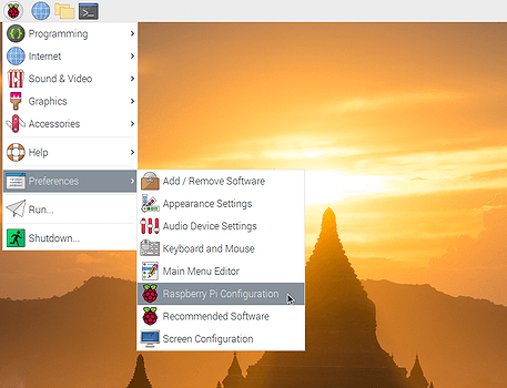Raspberry Pi configuration