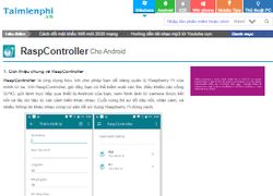 Review of the app RaspController