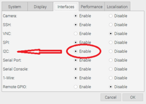 Raspberry Pi - Enable 12C