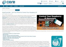 RaspController - Control your Raspberry Pi remotely (Core Electronics)