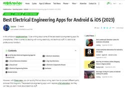 Naijaknowhow: Best Electrical Engineering Apps for Android & iOS (2023)