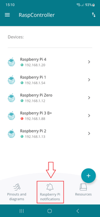 RaspController - Raspberry Pi Notifications