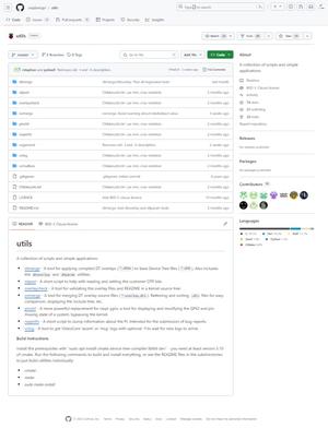 Raspberry Pi Uils GitHub page